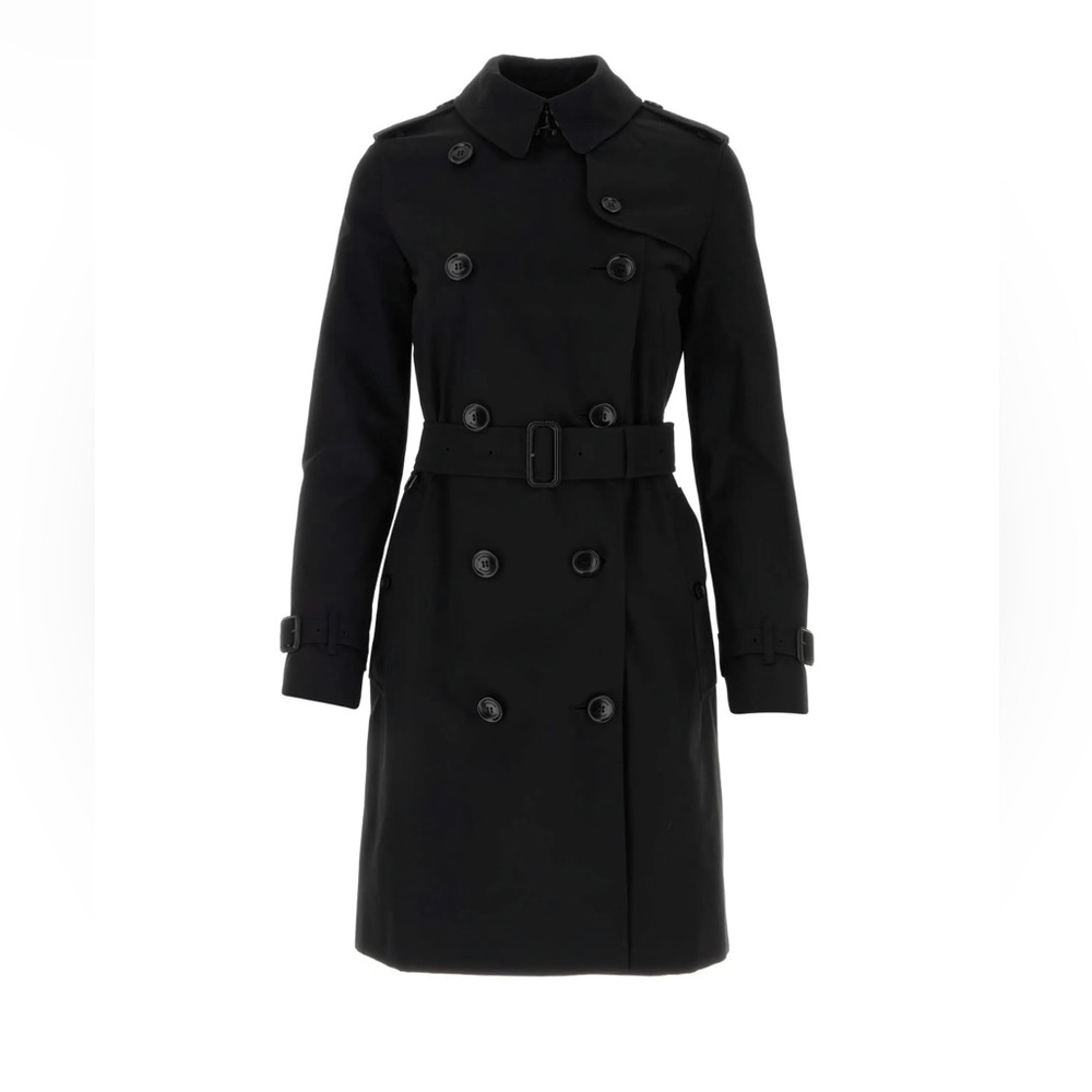 Burberry Sandringham Cashmere Coat – Black (US 4)